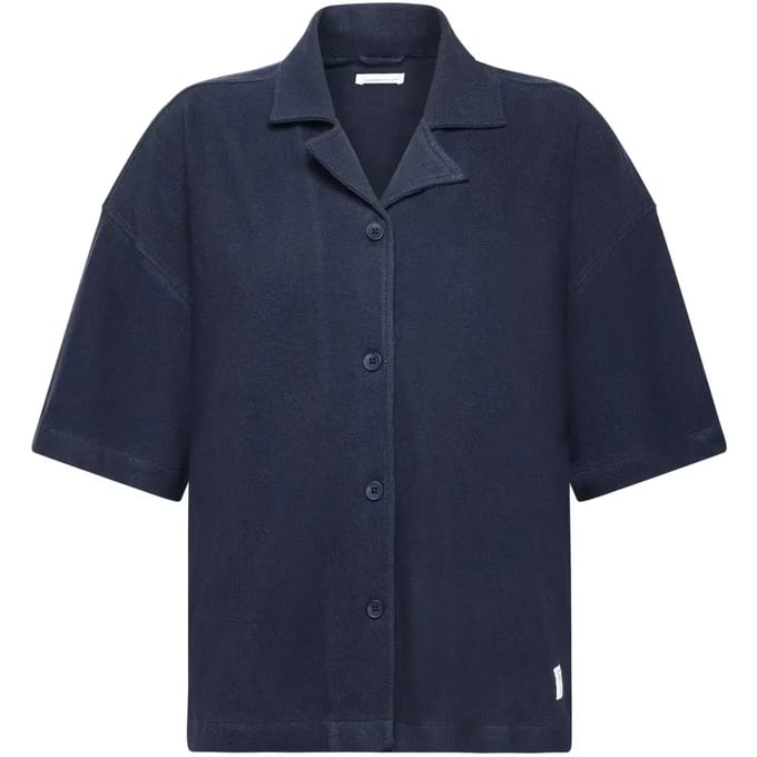 Bouclé Blouse Dames KnowledgeCotton Apparel