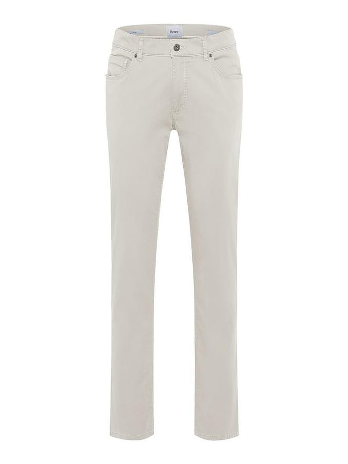 Broek Straight Fit Van Brax wit