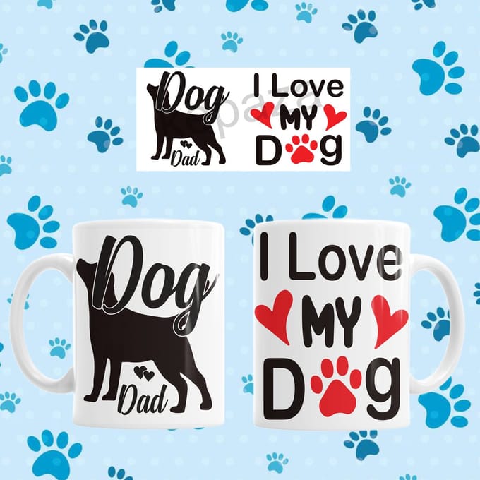 Mok Dog Dad (I Love my dog/s)