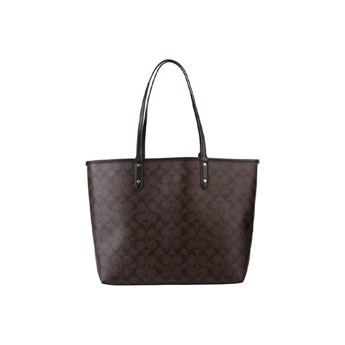 Sac Tote Réversible City 33 pour Femme Noir Marron 36658-IMAA8 Basic Set (Bag+Dust Bag) black