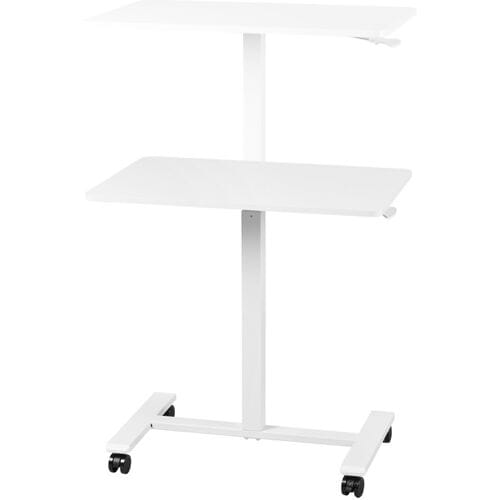 LIVARNO Verstelbare laptoptafel op wielen