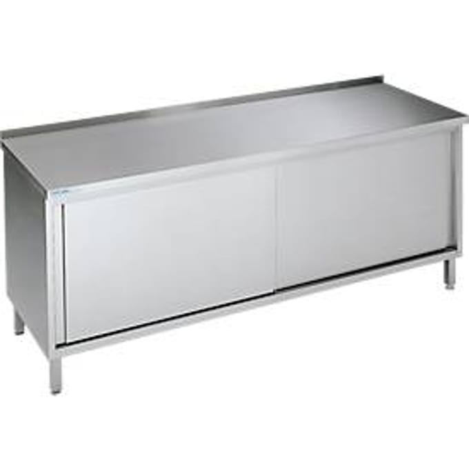 Werkkast met schuifdeuren, 850 x 700 x 1000 mm