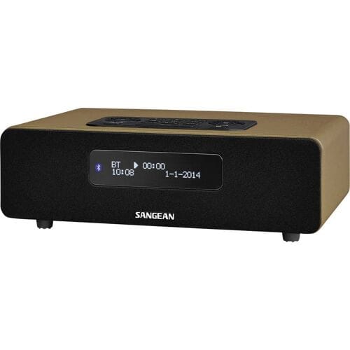 Sangean DDR-36 - DAB Radio met Bluetooth - Tafelradio met DAB+ en FM - Bruin