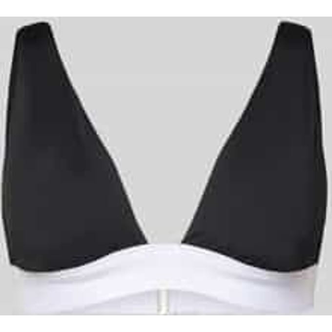 Bikini-bovendeel met Contrastband