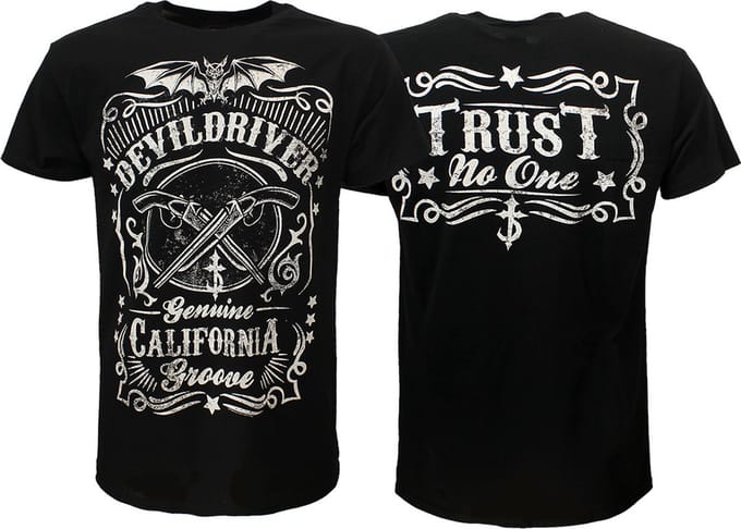 DevilDriver Sawed Off Shotguns T-Shirt - Officiële Merchandise - S