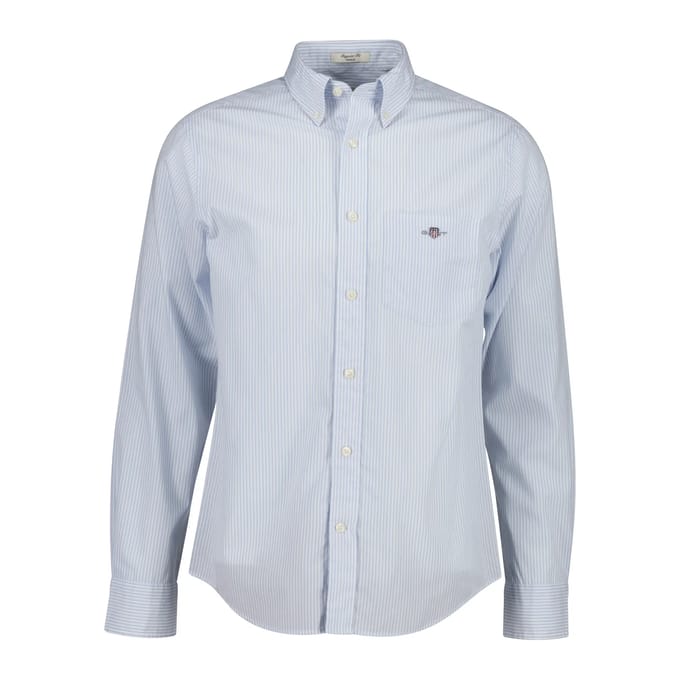 Gant 3262030 Overhemd Met Lange Mouwen Wit S Man