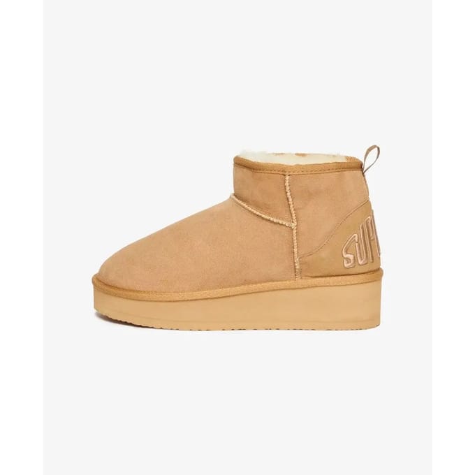 Dameslaarzen van suède Superdry Sherpa