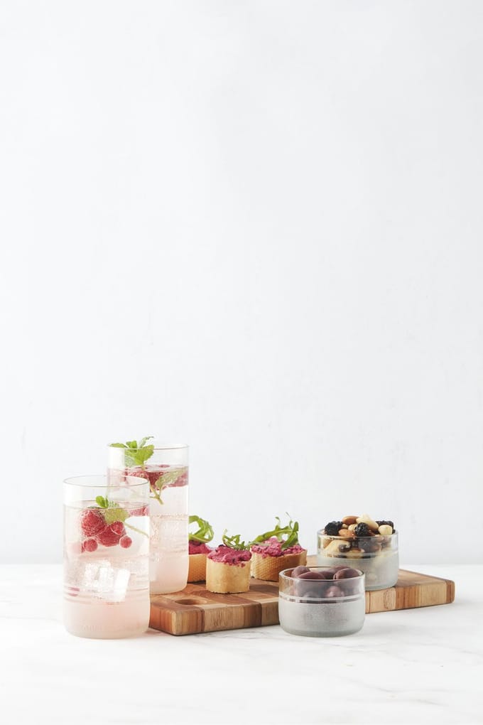 Snijplank uit gerecycled teakhout 30x20x2cm 1 stuks