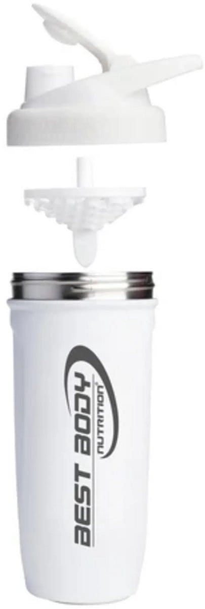 RVS shaker - Design Best Body Nutrition- Roestvrijstalen Shaker