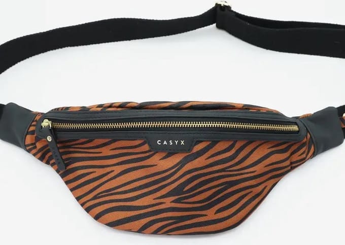 Casyx - Heuptas Safari - heuptas dames - schoudertas dames - mode accessoire - verstelbarere riem - eyecatcher