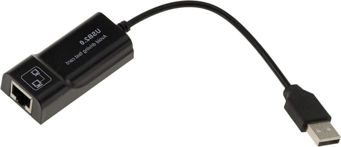 Netwerkadapter USB - LAN Ethernet Adapter - Oude Laptop Verbinden - 100 Mbps Snelheid - Compact Formaat
