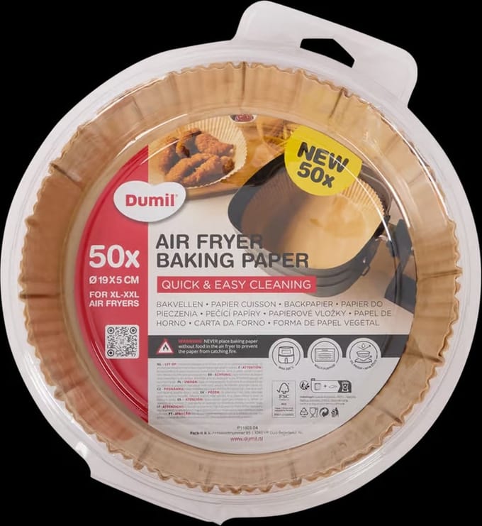 Dumil smartfryer - airfryer bakpapier 50 stuks