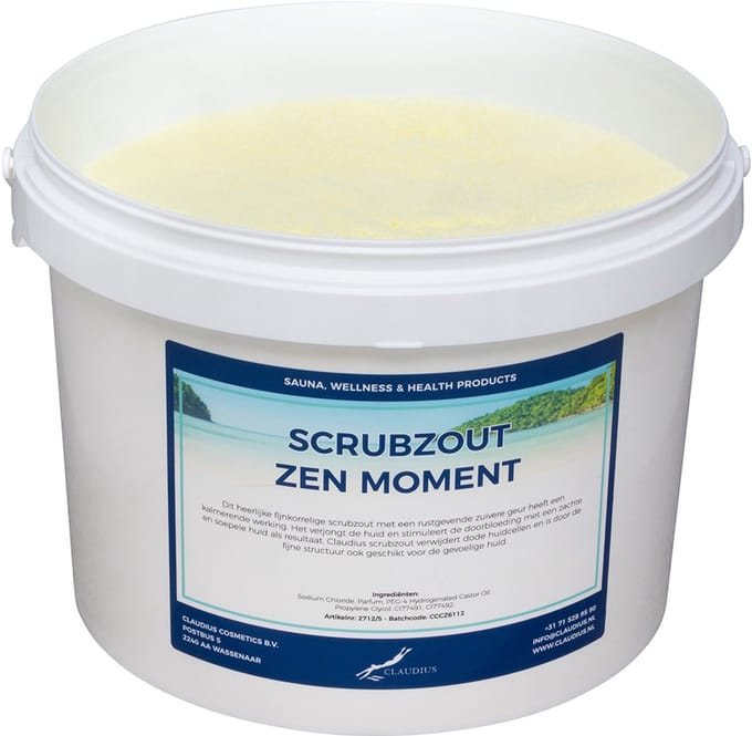Scrubzout Zen Moment - 10 KG - Hydraterende Lichaamsscrub