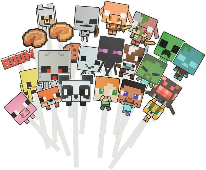 Paladone - Minecraft Photo Props Bumper Pack (58 pcs)