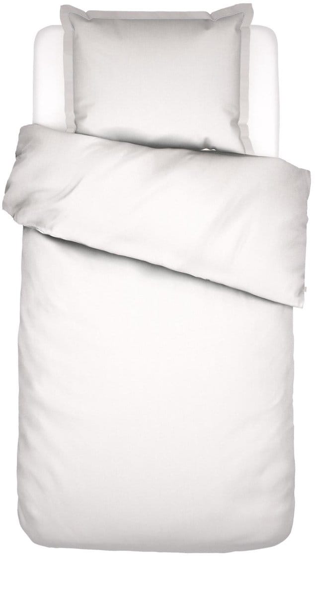 Essenza Aziza Dekbedovertrek Wit - Eenpersoons – 140x200/220 cm