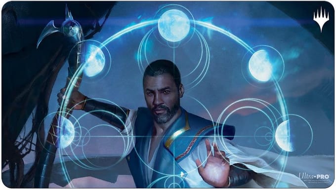 Playmat MTG Midnight Hunt V6 Teferi, Who Slows the Sunset