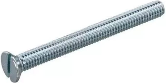 Metaalschroef voor inbouwdoos - M3x40 - 10 stuks