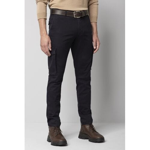 Meyer Broek M5 Super Stretch Cargo Organic Cotton Blend Navy / male