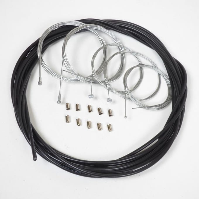 tnt kabel en kabelmantel kit voor peugeot 103 bromfiets cyclo mob nieuw