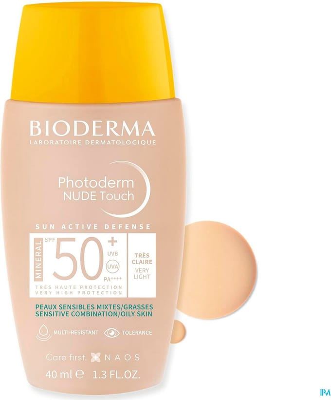 Bioderma Photoderm Nude Ip50+ Heel Licht 40ml