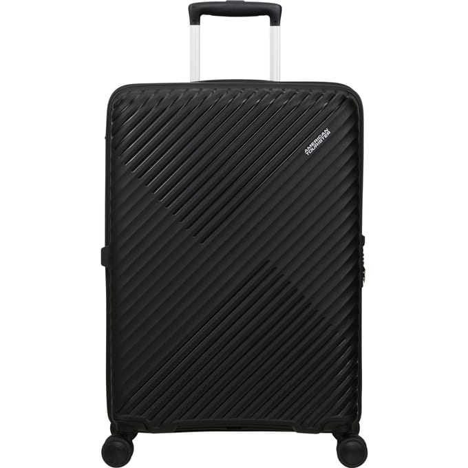 American Tourister Koffer - Diablast 4 wiel spinner M 68/25 uitbreidbaar - TSA lock - 91 l - Black Code
