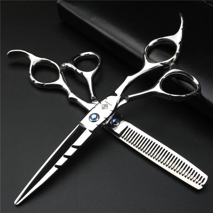 Professionele Kappersschaar Set 6 Inch - Effileerschaar - Coupeschaar - Kapper set
