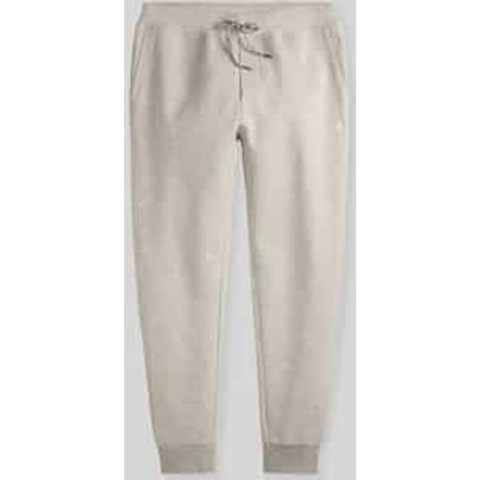 regular fit joggingbroek van katoenmix