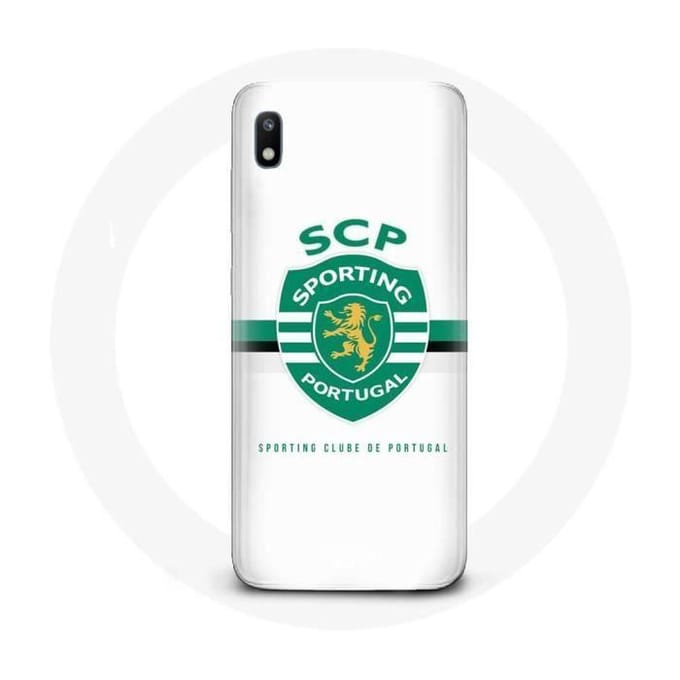 Coque - Maniacase - Samsung Galaxy A10 - Souple - Noir - Sporting Portugal noir