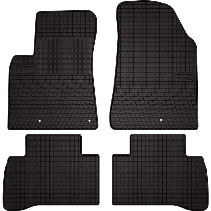 Wielganizator SolidPRO - Auto Rubber Matten - Zwarte Kleur - Modelspecifiek - Beschermend en Duurzaam