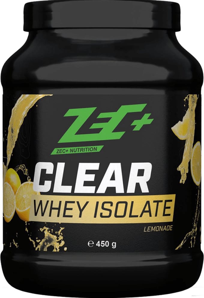 Zec+ Clear Whey Isolate (450g) Lemonade - Eiwitten - Helder eiwit