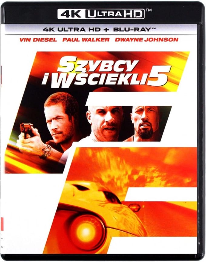 Fast & Furious 5 [Blu-Ray 4K]+[Blu-Ray]