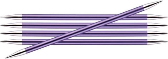 KnitPro Zing sokkennaalden 20cm 7.00mm