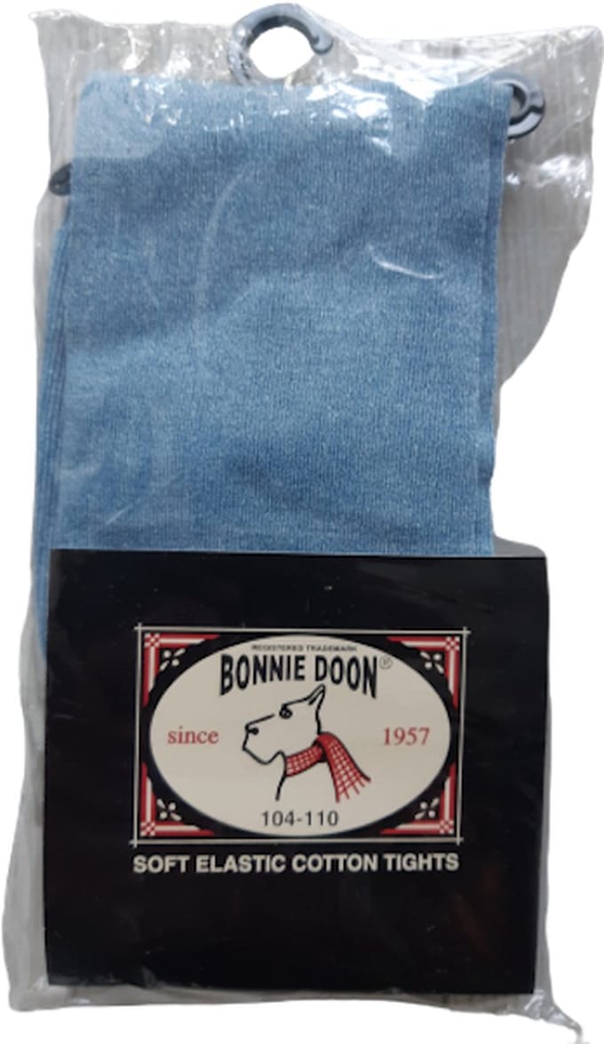 Bonnie Doon chou chou tights maat 104/110 soap heather