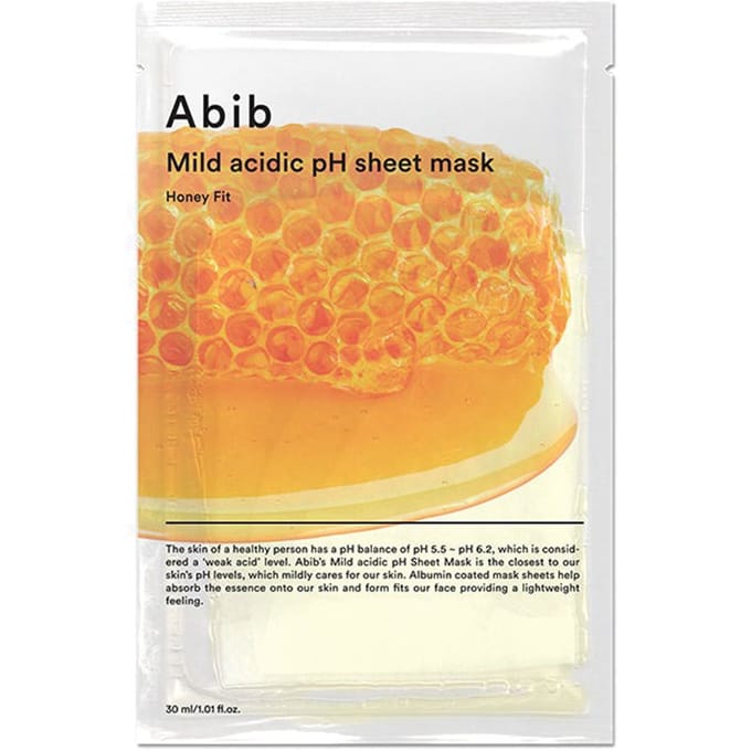 ABIB Mild Acidic pH Sheet Mask Honey Fit 1 pcs