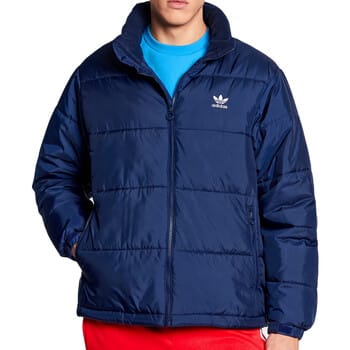 Essentials gewatteerd puffernacht-indigo donsjack voor heren