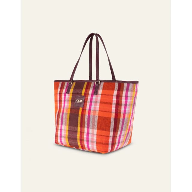 Oilily Sia - Shopper - Dames - Ritssluiting - Bruin - One size