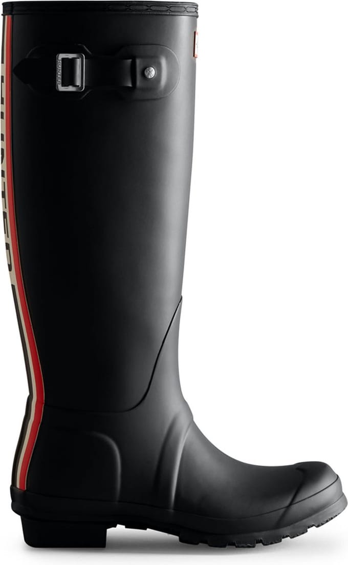 HUNTER ORG TALL LG BKSTRP Zwart