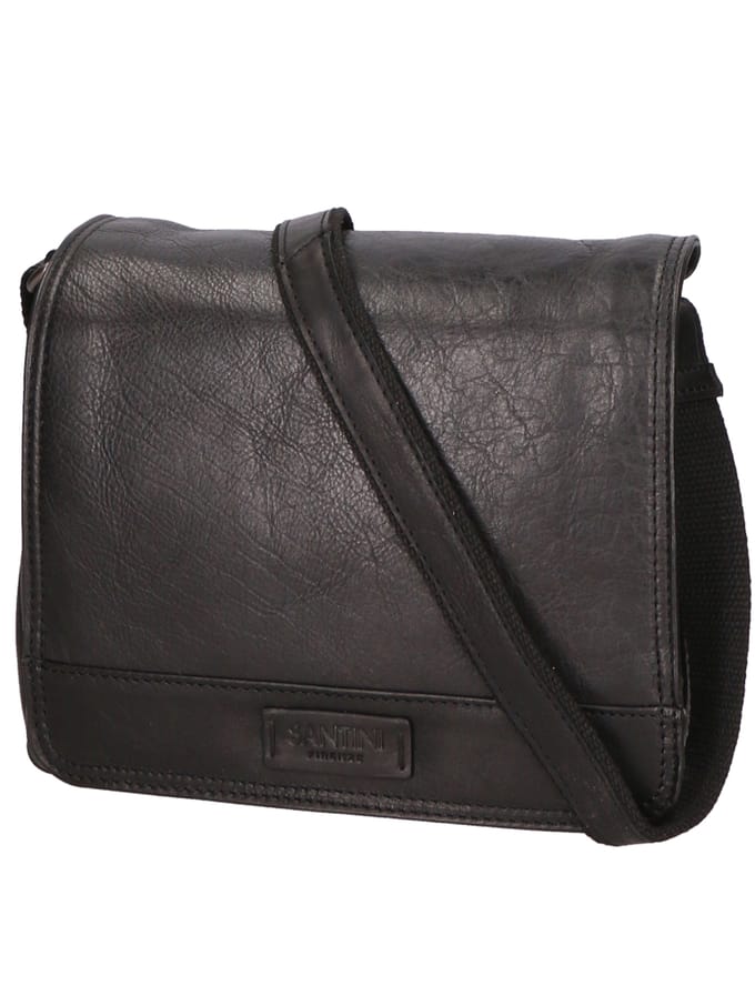 Santini schoudertas unisex BLACK