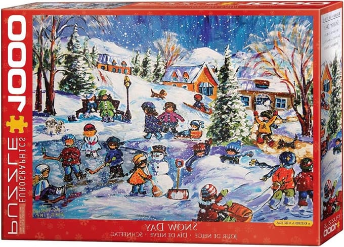 Legpuzzel 1000 stukjes - Puzzelspel Jigsaw - Ontspanning thuis - Gemaakt in de VS - 489 x 673 cm