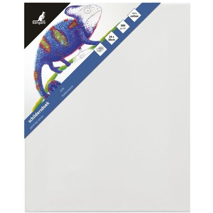 Kangaro - Schildersdoek - Standaard - 24x30cm - 380grams - 100% katoen