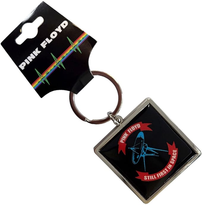 Pink Floyd - First In Space Sleutelhanger - Zwart