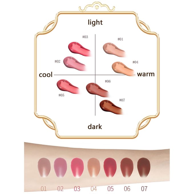 haggard - Emo Monster Glossy Lip Serum - 7 Colors 06# Osmanthus - 3.5g
