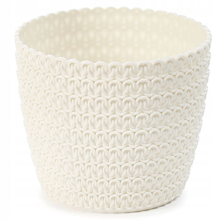 Lamela Magnolia Jersey Pot - 14 cm - Crème