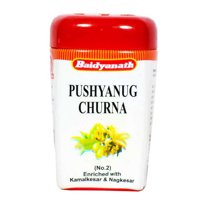 Пушьянуг Чурна (60 г), Pushyanug Churna,  Baidyanath
