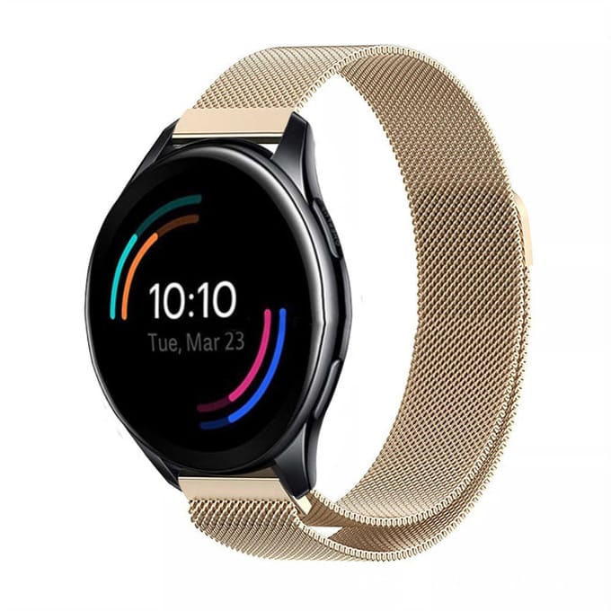 OnePlus Watch Milanese band (champagne)