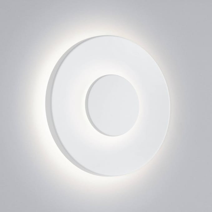 Helestra LED buiten wandlamp BUD, dimbaar, wit, IP65