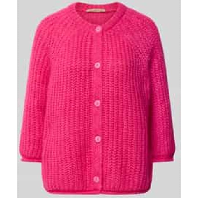 relaxed fit cardigan met mohairgehalte