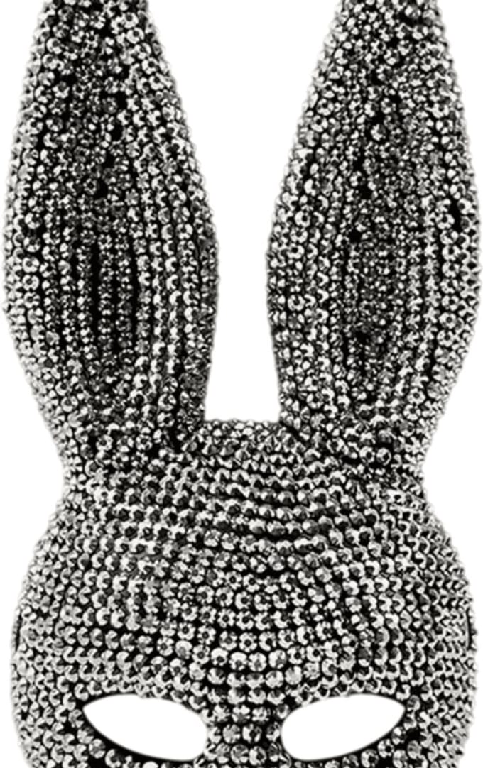 Bunny masker - sexy masker - glinsterende stenen - luxe masker - verleiding