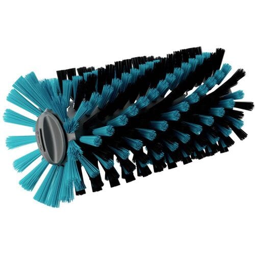 GARDENA AquaBrush Medium rolborstel voor accu-multireinigers - harde nylon borstel