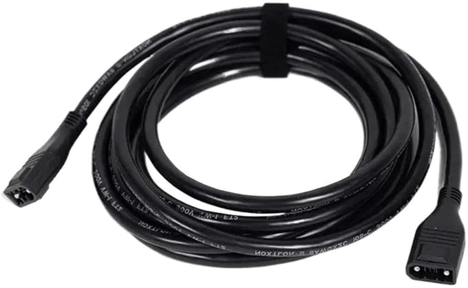 Extra Batterij Kabel - Aansluitkabel Stroom - Energie Delen - Hittebestendig Ontwerp - 5 meter - Zwart
